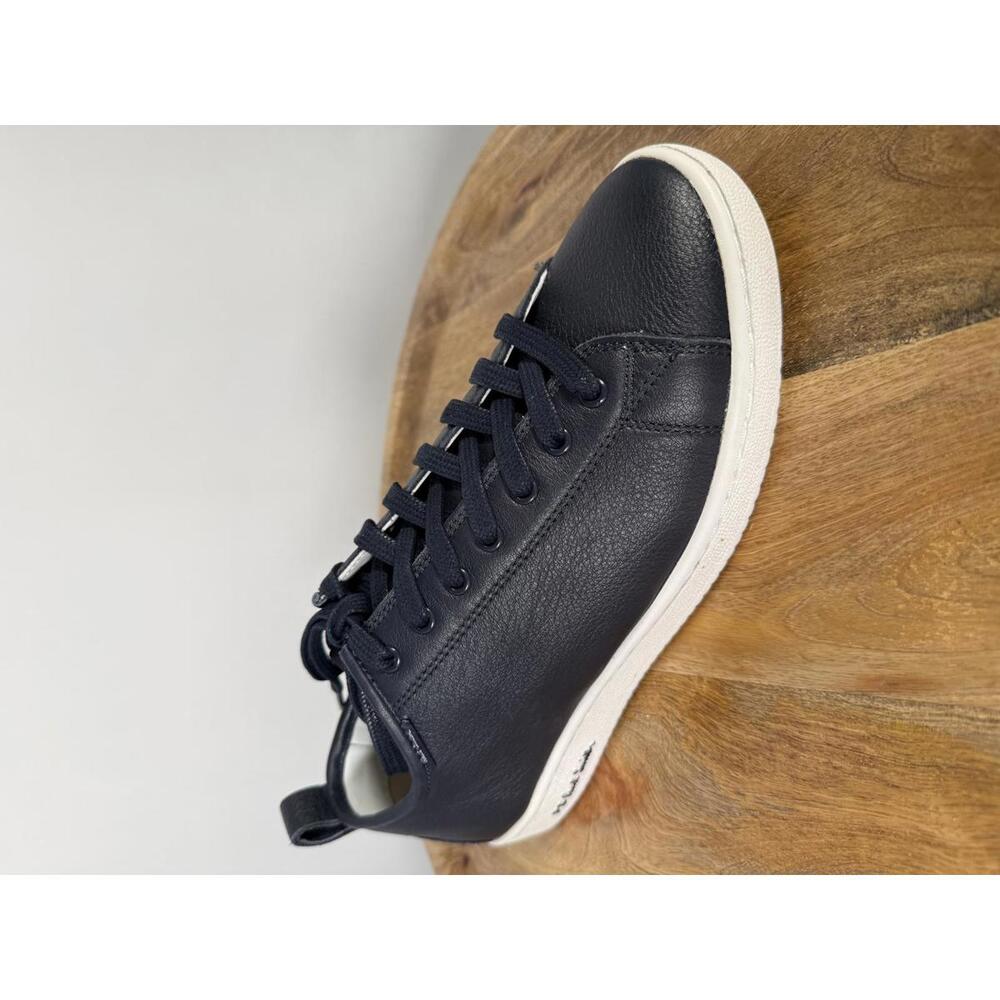 Paul Smith Miyata Leather Trainers Dark Navy Men’s 7 EU 40 Luxury Sneakers NWB - Picture 6 of 10